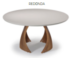 Mesa de Jantar Scar Redonda